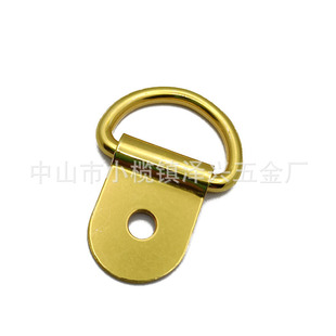 Factory wholesale semicircle D buckle plus iron piece D buckle hook luggage shoe buckle bag hook