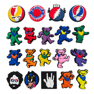 День благодарения и мертвая группа Grateful Dead серии croc пещерная обувь садовая обувь украшения