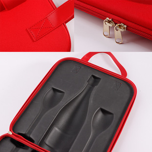 Factory Customized Eva Wine Box One-Piece Champagne and Red Wine Storage Box Anti-Fall Satchel Red Wine Packaging Box