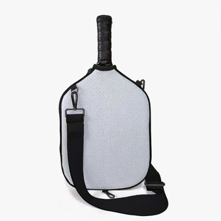 Cross-border Wholesale Neoprene Peak Racquet Case Side Waterproof Peak Racquet Protective Bag Tennis Shoulder Bag