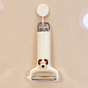 Stainless Steel Fruit Peeling Knife Bottle Opener Household 2025 New Cute Cartoon Multifunctional Kitchen Tool No