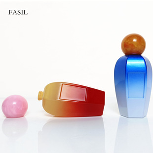 Factory new 70ml bayonet perfume bottle spray color gradient glass bottle high color value fashion