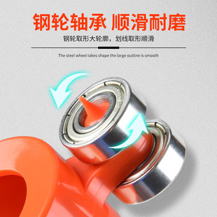 Irregular measurement radian ruler elliptical contour gauge Contour woodworking measurement multi-function contour gauge