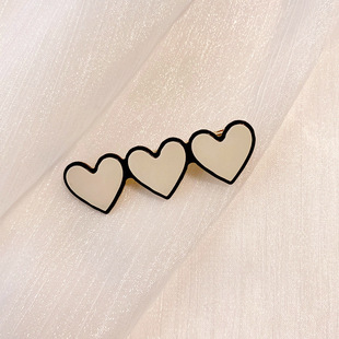 Free Shipping ~ brown Style Hairpin Female Clip Headwear Seamless Hairpin Broken Hair Bangs Side Clip Internet Celebrant New Style
