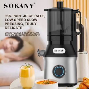 Export Hot Sale SOKANY01015 Juicer Large Diameter 1.8L Slow Pressing Machine Vegetable and Fruit Juicer