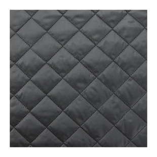Embroidered fabric polyester clip cotton black polyester taffeta double-sided diamond cotton bag cotton embroidered fabric wholesale