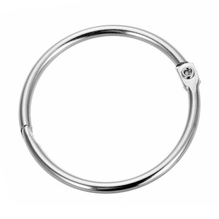 Loose-Leaf Book Ring Open Ring Buckle Curtain Ring Card Ring Binding Iron Ring Buckle Iron Ring Key Chain Retro Large