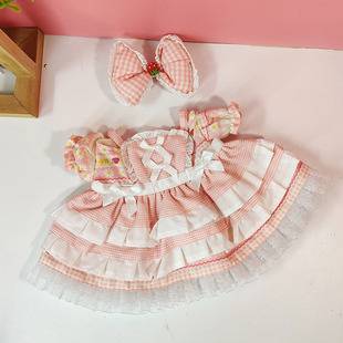 S Lingna Belle Doll Skirt 30cm Lena Joint Bear Baby Coat S Xingdai Road dress for Lolita