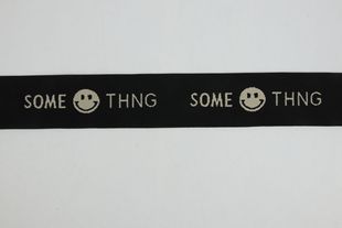 Jacquard Letter Elastic Band Nylon English Rubber Belt Cuff Sleeve Garment Accessories Elastic Ribbon Spot