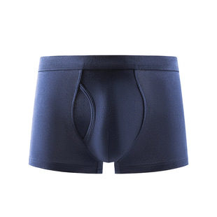 Side Opening Pure Cotton Men's Underwear plus size Stretch Boxers Breathable Comfortable Boxers Young Boys Shorts Head