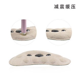 Magnetic heel pad men's and women's inside and outside eight pad flat foot support massage magnetic heel pad