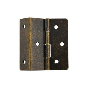 Jingmao Hardware B- 272 Antique 3-fold Right Angle Wooden Box Wooden Box Hinge Fixing Buckle Connecting Pieces 6 Holes 59mm