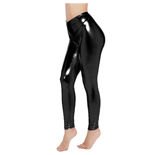European and American Cross-border Explosions Sexy Underwear Oil Gloss Sexy Sports plus size Yoga Pants Performance Clothing Nightclub Internet Celebrant