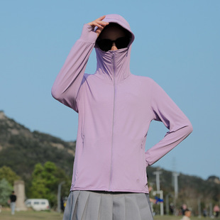 Summer ice silk sunscreen clothing men's 2025 new anti-ultraviolet thin breathable sunscreen clothing outdoor fishing coat tide