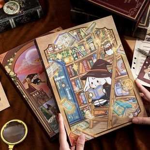 High-Looking Magic Academy Harry Potter Classmate Record Harry Rabbit Graduation Album Student Sixth Grade Guest Book
