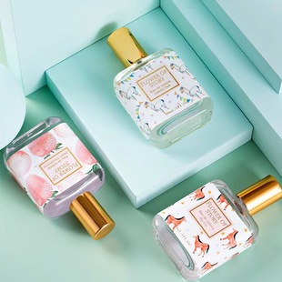 30ml Flower Story Perfume Ladies Lasting Light Fragrance Girl Strawberry Lemon Apple Fragrance