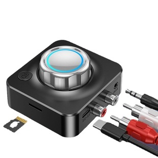 Адаптер Bluetooth RCA приемник старомодный аудио на 3,5 мм Беспроводной Bluetooth аудио штекер приемник TF карты