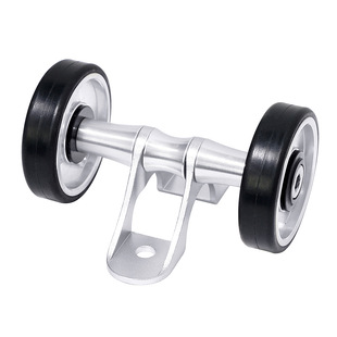 Mudguard Peilin Easy Wheel Small Cloth Folding Car Mudder Removal Wheel Mudguard Wheel Trailer Push Wheel Double Wheel Cross-Border