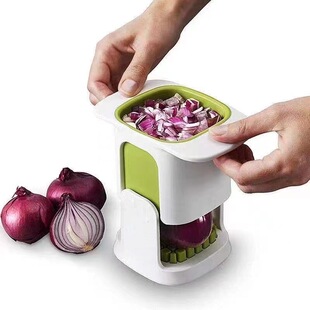 Домашняя кухня Многофункциональная овощерезка Трансграничная кубиками Артефакт Нарезка Лук Морковь Картофель Нарезка Нарезанный гаджет