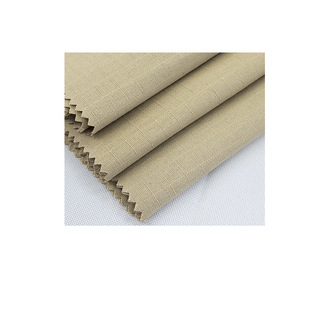 100% Cotton Thickeneded Pearl Sail Grids Nine-Point Grids Square Rip-Stop Fabric Sand-Washed Trendy Brand Casual Men's Pants Fabric