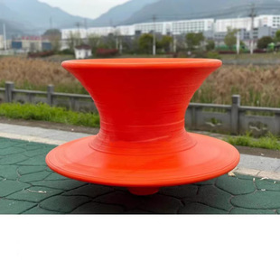 Plastic Cartoon Rotating Tumbler 360-Degree Kidsren's Balance Training Equipment Large and Small Gyro Swivel Chair Flying Saucer Swivel Chair