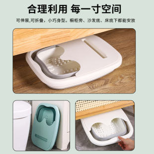 Foot Bath Bucket Household Health Massage Foot Bath Basin Insulation with Mobile Phone Holder Foot Bath Bucket with Lid Foldableing Foot Bath Basin
