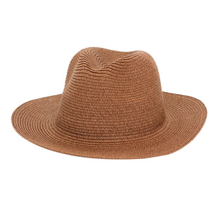 25 color outdoor light board straw hat solid color retro cowboy hat travel beach sun hat wholesale