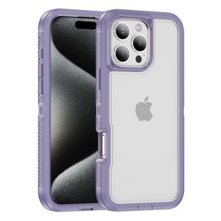 New Anti-Scratch Phone Case Anti-Drop Protective Cover for Ip 16 Pro Max Contrast Color Anti-Drop Design Three Protective Defender