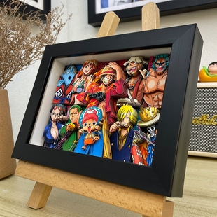 One Piece 3D трехмерная живопись ручной работы