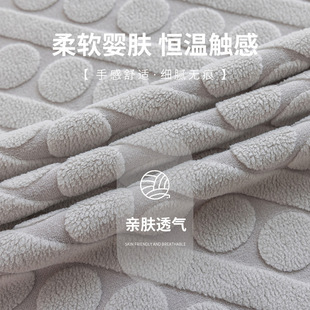Thickened Stretch Chair Cover Four Seasons Universal Skirt Chair Cover Home High-grade Fleece Restaurant Chair Cover