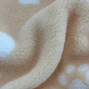 100% Polyester Products High Quality Flannel Double-Sided Kitten Print Coral Fleece Autumn and Winter Pajamas Stuffed Toy Fabric