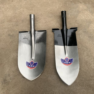 Pointed spade agricultural long handle spade household integrated multi-functional spade construction site dedicated garden trench digging Yam