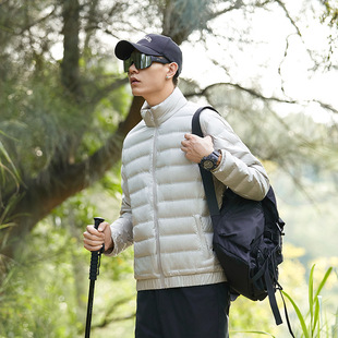 Outdoor Down Jacket for Men and Women Down Liner Sports Leisure Standing Collar Light Down Jacket Warm Jacket