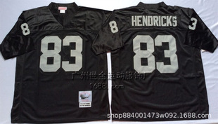 Rugby Uniform Raider Team Retro Jersey No. 34 Embroidery Retro MN Team 60 # Football Clothes Short Sleeve Wholesale