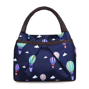 Women's handbag new handbag Korean hand bag mother grocery bag multi-layer flower cloth bag stall bag wholesale mummy bag