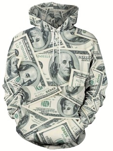 Cross-border hot spring and autumn new 3D digital skull printing men's fashion casual hooded vests factory direct sales