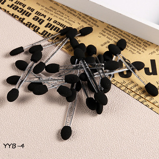 2023 new eye shadow stick wholesale latex sponge double sided makeup brush eye makeup tools travel portable