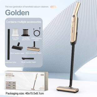 New handheld vacuum cleaner multi-functional household hand-push large suction dust remover car portable cleaning machine wholesale