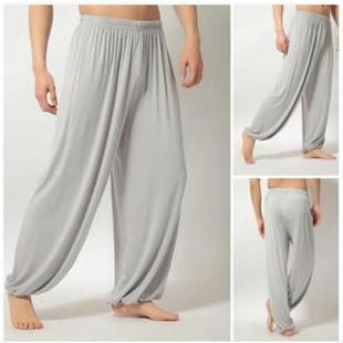 Modal Tai Chi Pants Martial Arts Practice Pants Men's and Women's Bloomers Kung Fu Yoga Sports Pants Stretch Tai Chi Clothing Jia Tai