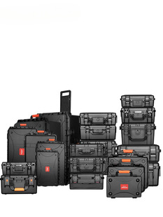 Box toolbox equipment protection waterproof instrument shockproof equipment portable protection custom pull rod plastic