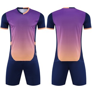 2025 Children's Football Suit suit Short-sleeved Summer Men's and Women's School Games Performance Suit Competition Training Suit Primary School Students