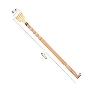 Long Handle Wooden Tickle Don't Ask for Back Scratch Back Scratch Tickle Artifact Massage Tickle Scratch Tickle Filial Hand Old Man Le