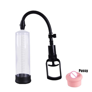 Cross-border New Tie Rod Negative Pressure Vacuum Pump Enlarger Male Penis Trainer Boo Exerciser Airplane Cup