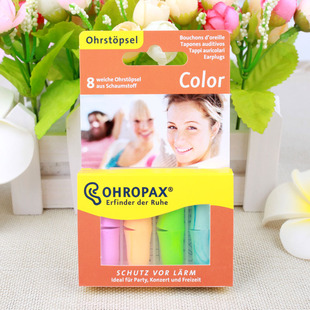 Германия OHROPAX Opike Беруши Звукоизоляция Сон Анти-шум Снижение шума Храп Цвет