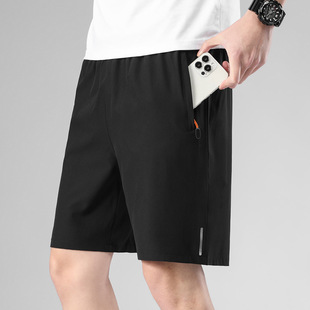 Men's Casual Shorts Sports Shorts Men's Running Fitness Summer Thin Quick-Drying Loose Quick-Drying Basketball Shorts