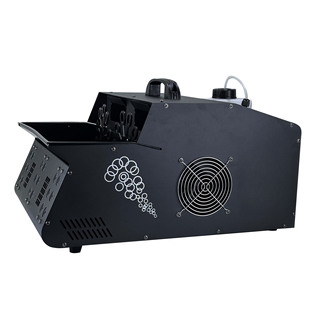 Source Manufacturer Double-Wheel Smoke Bubble Machine Party Wedding Led Smoke Bubble All-In-One Machine Event Performance Special Effects Machine