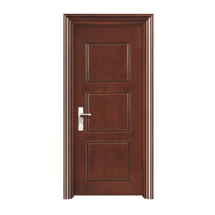 White Wood Color Solid Wood Composite Household Paint-free Wooden Door Bedroom Indoor Set Door Room Rental Door
