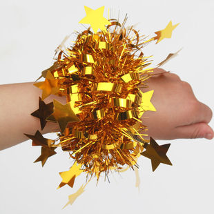 Dance Wrist Flower 10 Kindergartens Children's Day Performance Props Flower Games cheerleader Hand Flower Cross Border