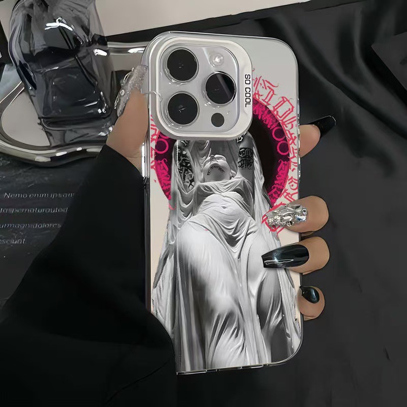 Personalized sculpted cases for Apple iPhone 15 Pro Max, iPhone 16 Pro, iPhone 14 Pro, and the newest European and American models of 2017.