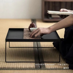 Dry Bubble Simple Modern Nordic Style Tea Iron Small Coffee Table Coffee Table Bay Window Square Tatami Creative Homestay